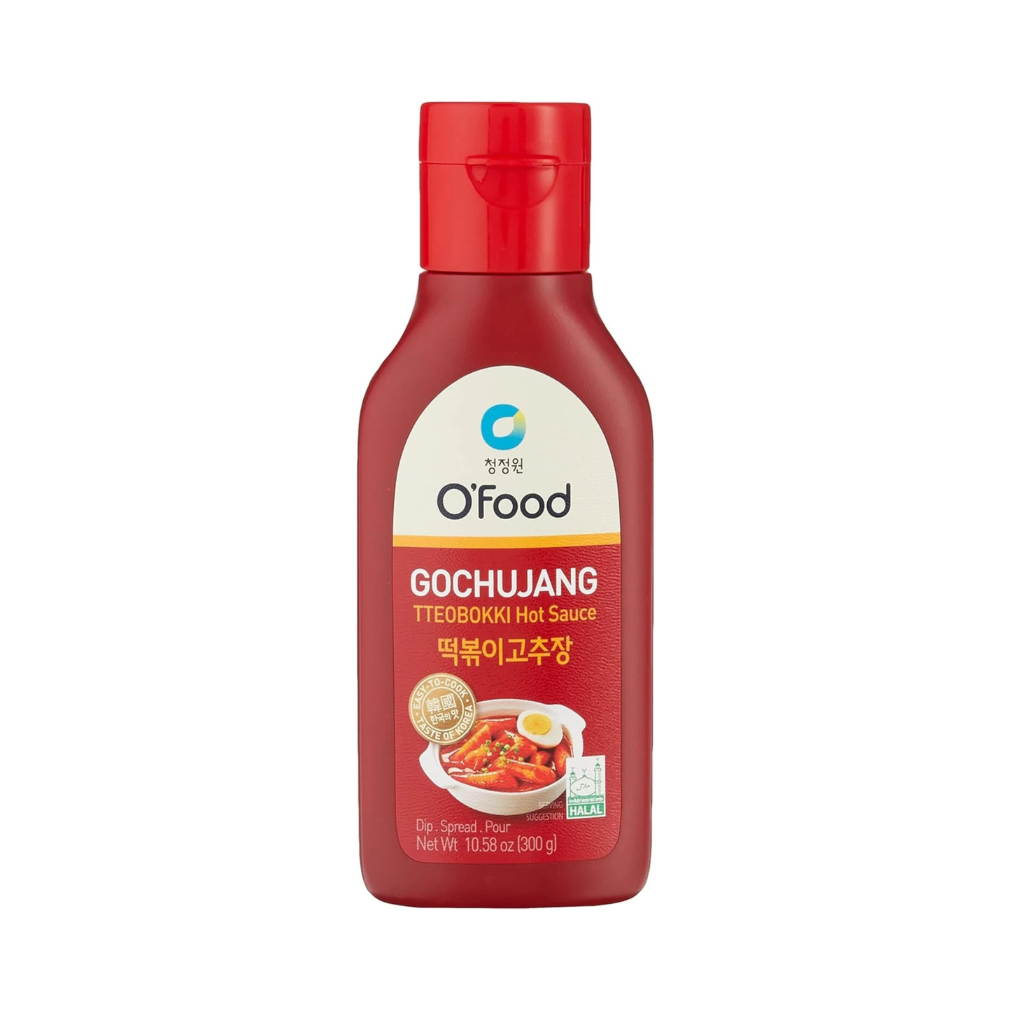O’Food Gochujang Tteokbokki Hot Sauce (Halal) 300g