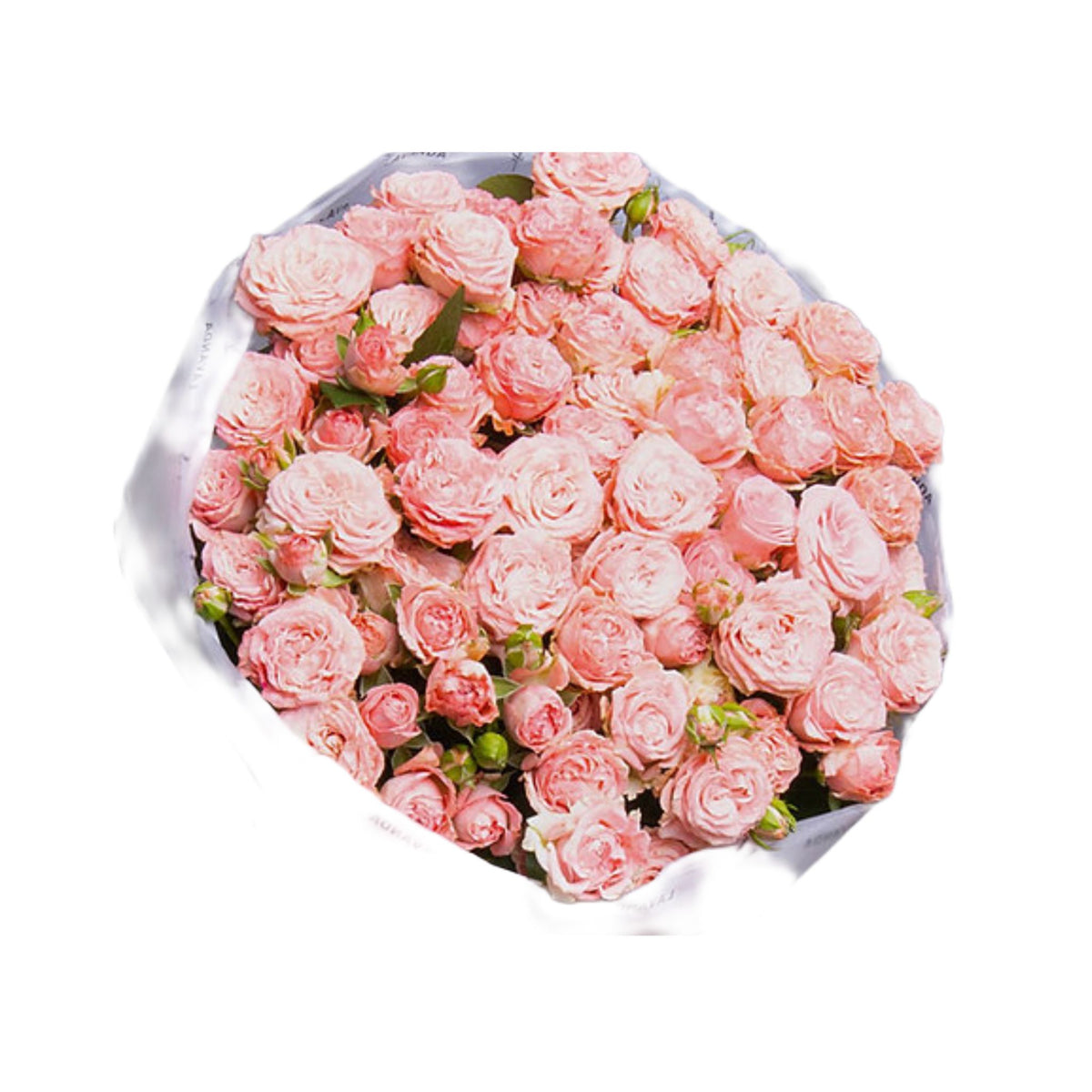 Kiss Me Roses: Soft Pink Rose & Asian Snack Gift Box