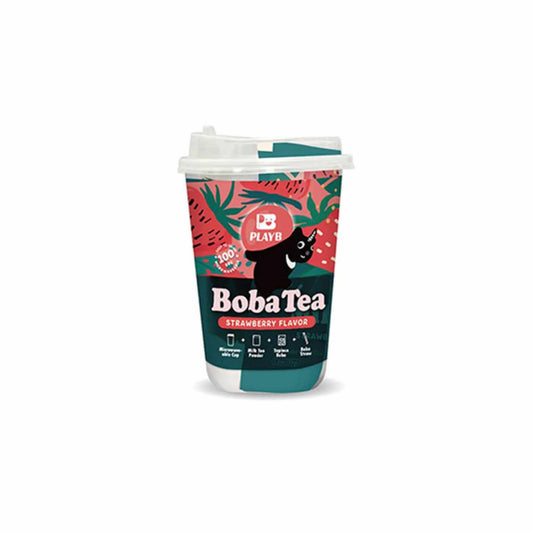 PLAYB BUBBLE TEA CUP- STRAWBERRY 85g