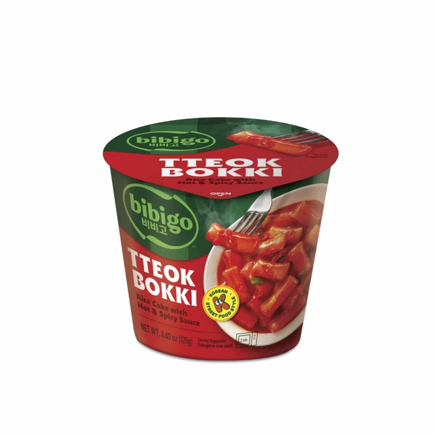 Bibigo Tteokbokki Cup Hot&Spicy 125G