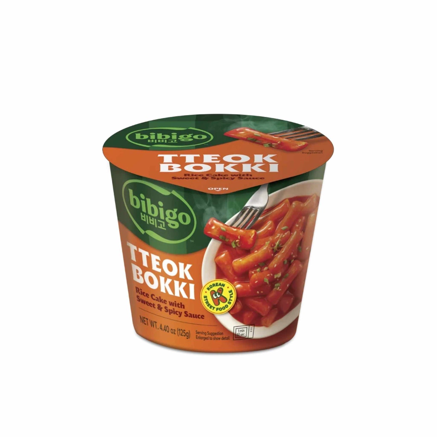 Bibigo Tteokbokki Cup Sweet&Spicy 125G
