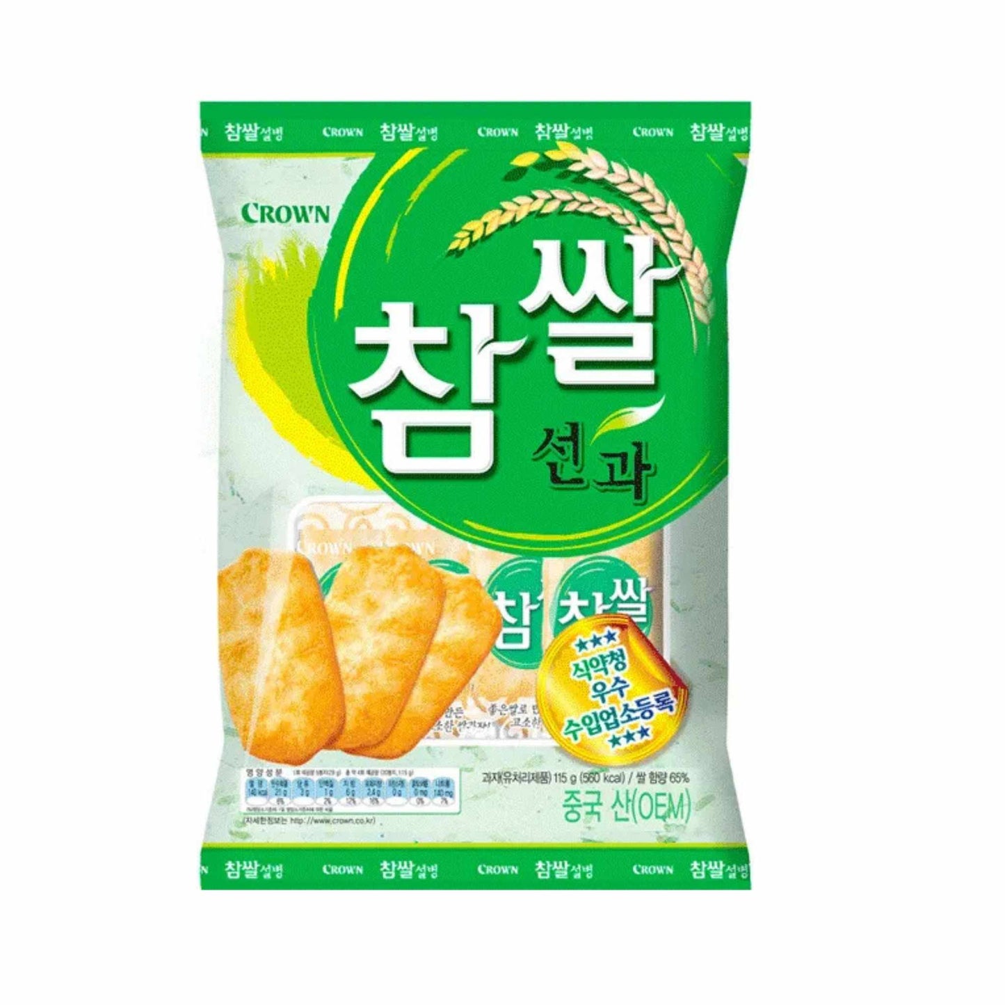 Crown Rice Snack Stick 115g