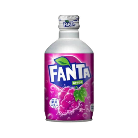 Fanta Grape Metal Bottle Japan 300ml