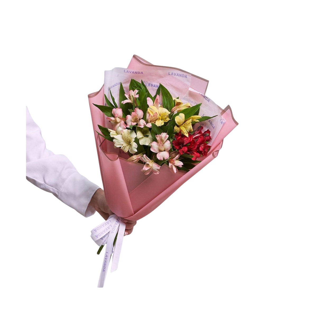 Alstroemeria & Snack Gift Box