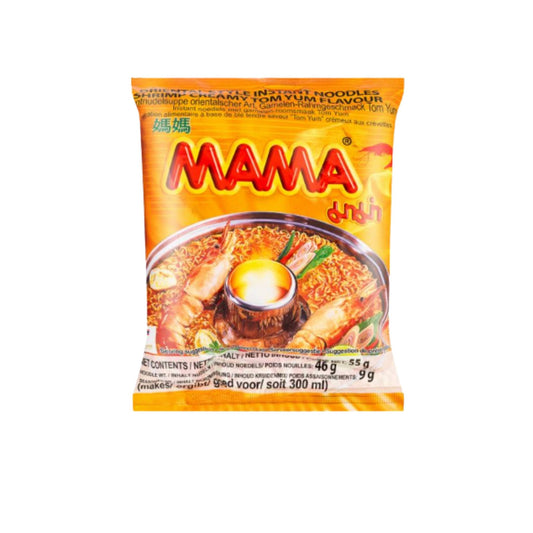 Mama Instant Noodle Creamy Shrimp Tom Yum Noodle 55G