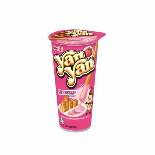 Meiji Yan Yan Strawberry Yogurt 50G