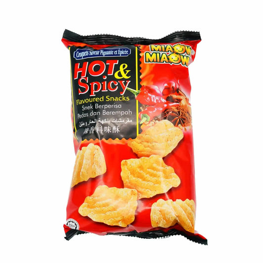 MIAOW MIAOW-Hot and Spicy Snacks 50g