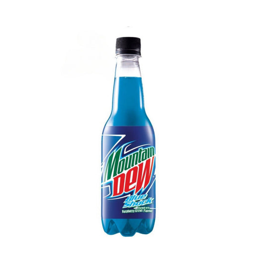 Mountain Dew Blue Shock Bottles 400ml