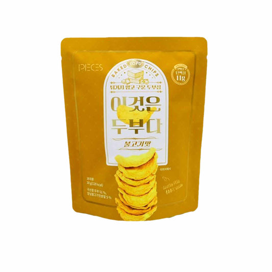 Pieces Baked Tofu Crisps Bulgogi Flavour 30g