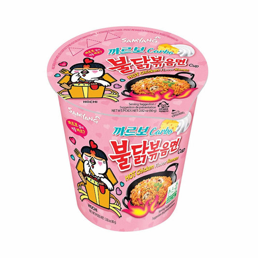 Samyang Hot Chicken Cup Ramen Carbonara 80g