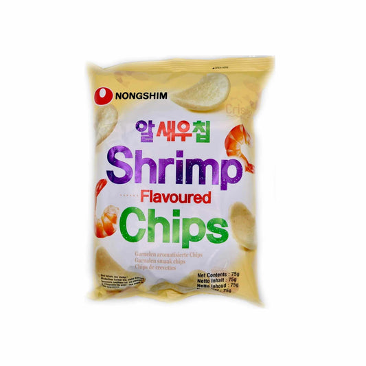 Shrimp Flavour Chips 75 g (Nongshim)