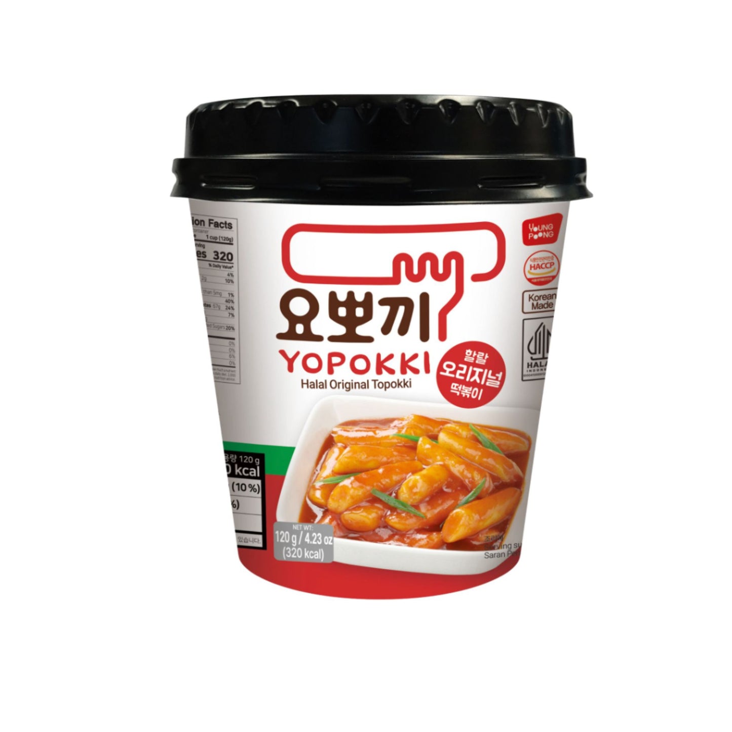 Yopokki Halal Topokki-Original (120g)