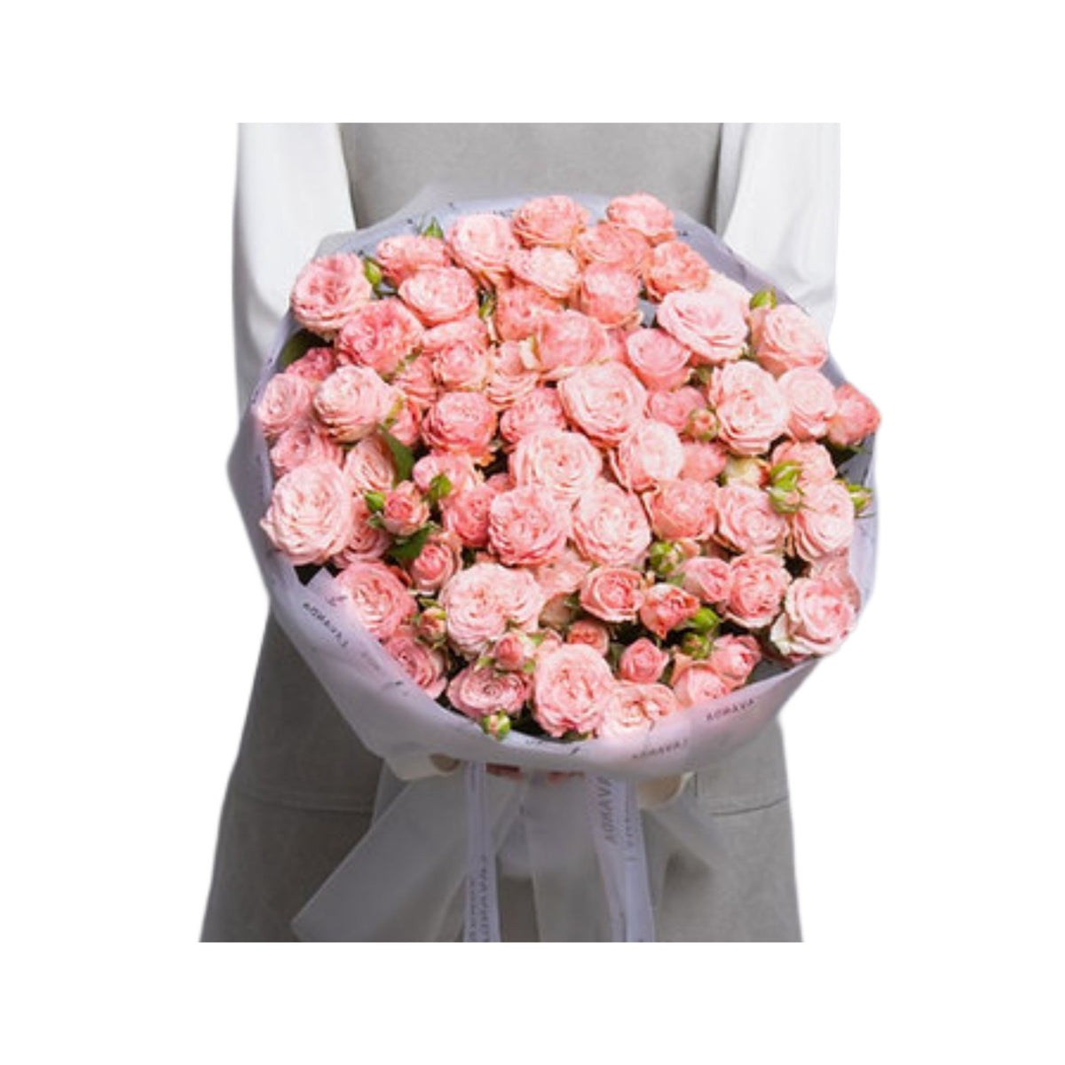 Kiss Me Roses: Soft Pink Rose & Asian Snack Gift Box
